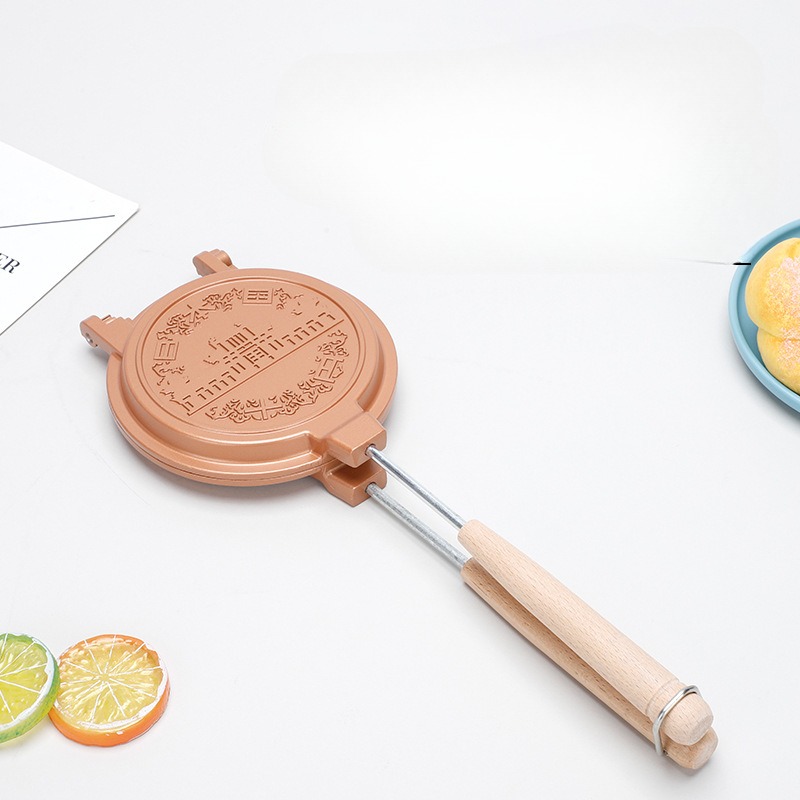 Egg Waffle Pan - Petite pince à Sandwich détachable, poêle