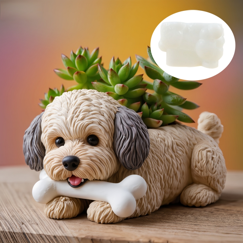 Potsticker Mold - Moule en silicone et résine pour