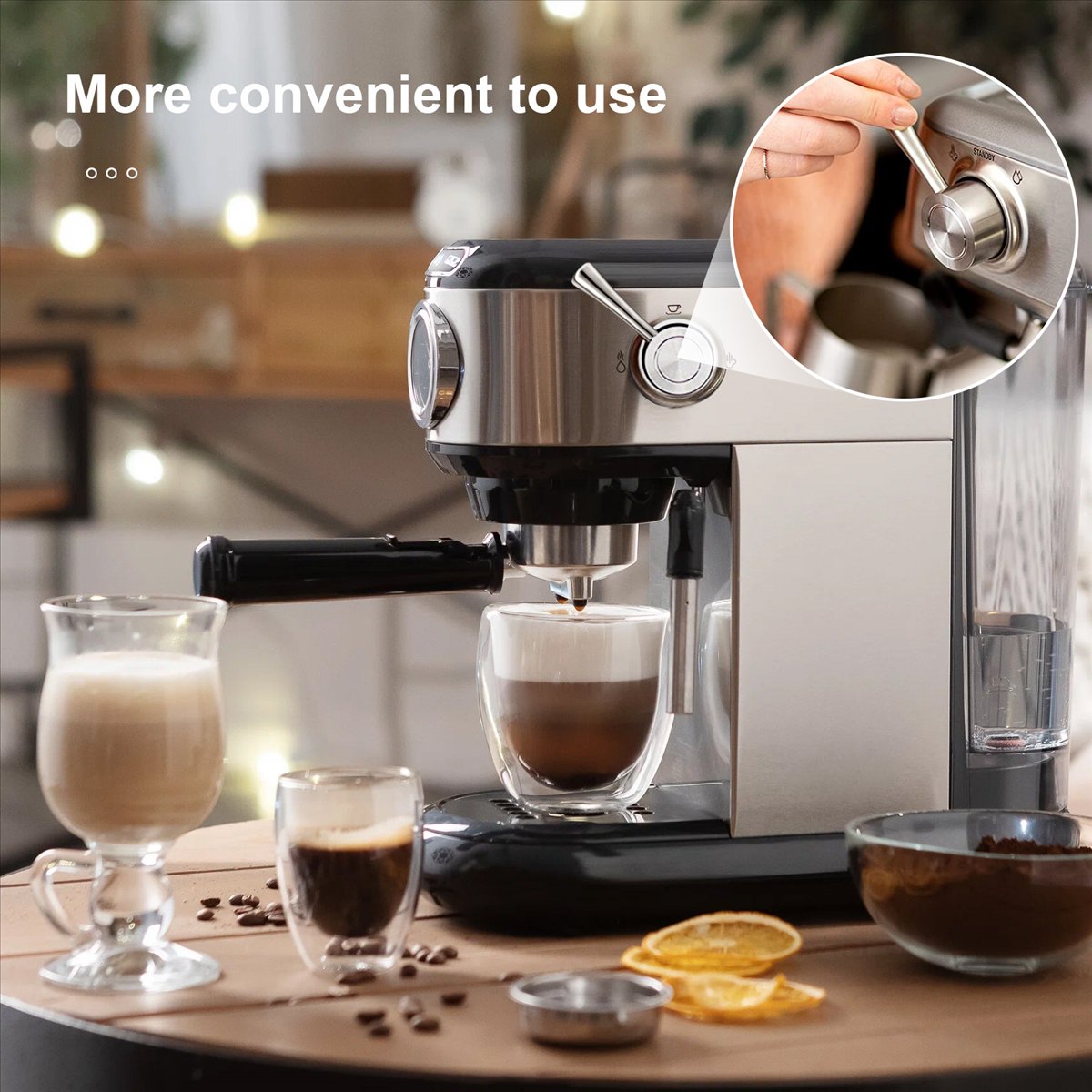 (A25M) Levier vapeur de rechan - Breville Espresso Barista Express avis et prix