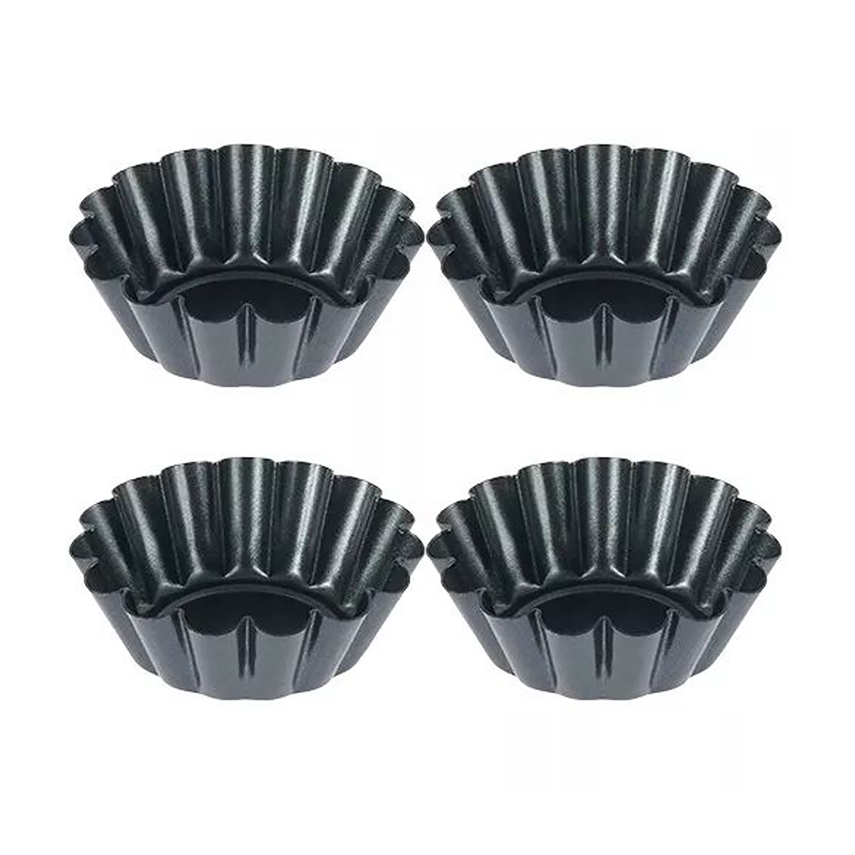 Lot de 4 mini moules à tartele - Egg Waffle Pan avis et prix