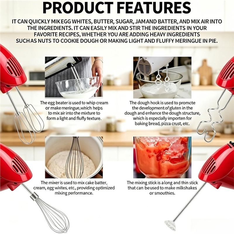Accessoires pour batteur à mai - Kitchenaid Mixer Hand Mixer avis et prix